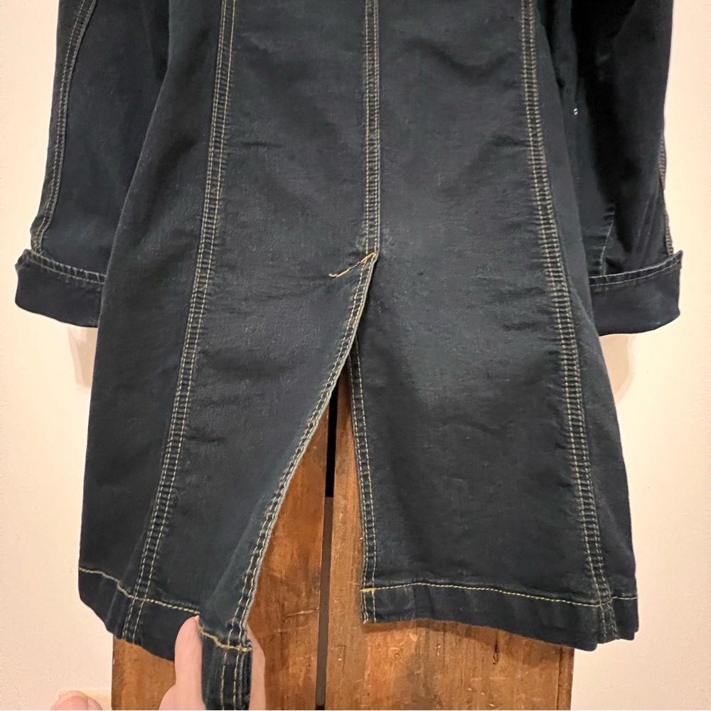 TKC Designs Long Sleeve Studded Denim Dress Western Rodeo - Picture 9 of 12